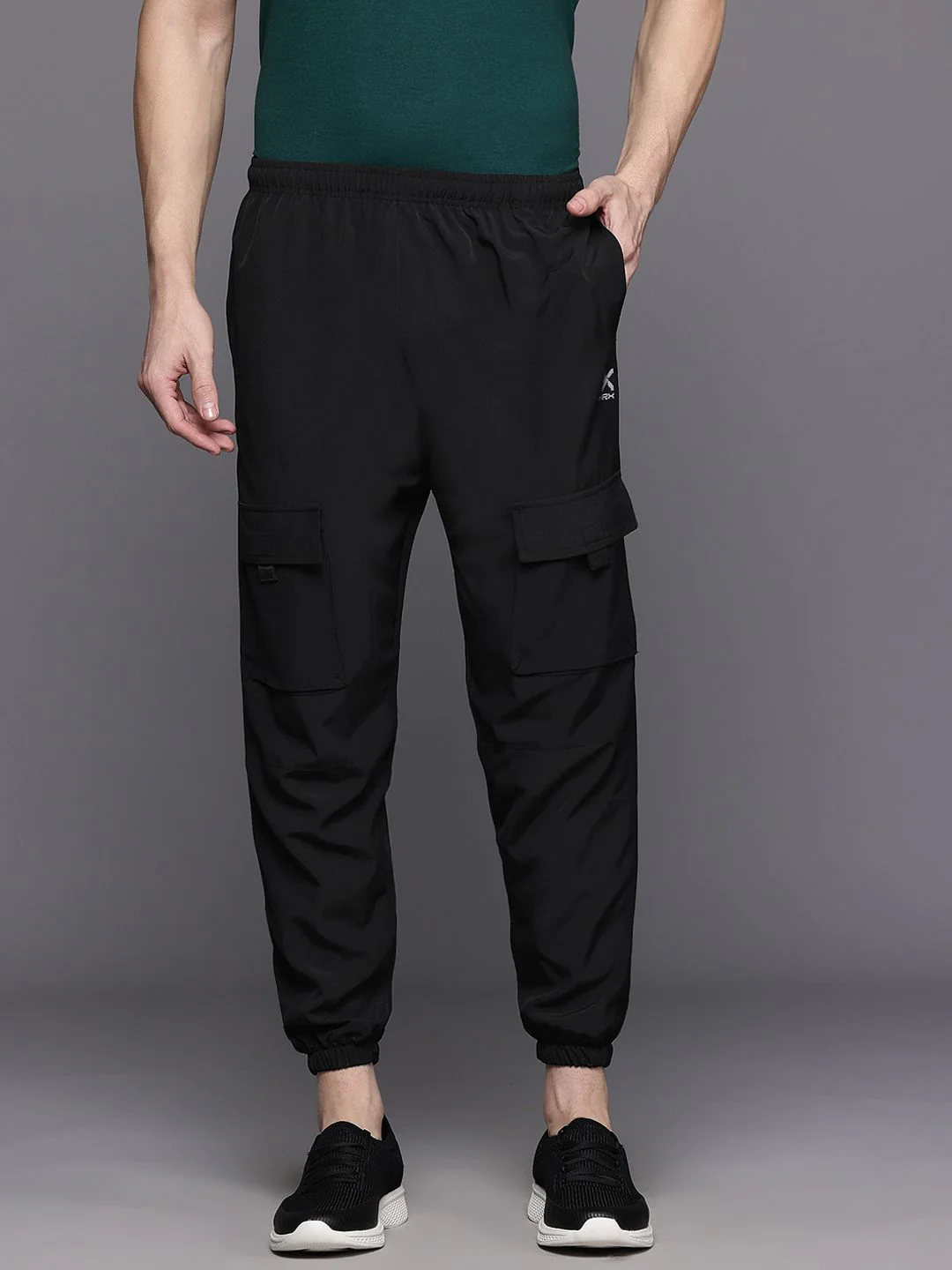 HRX by Hrithik Roshan Men Lifestyle Cargo-Style Joggers - Image 2