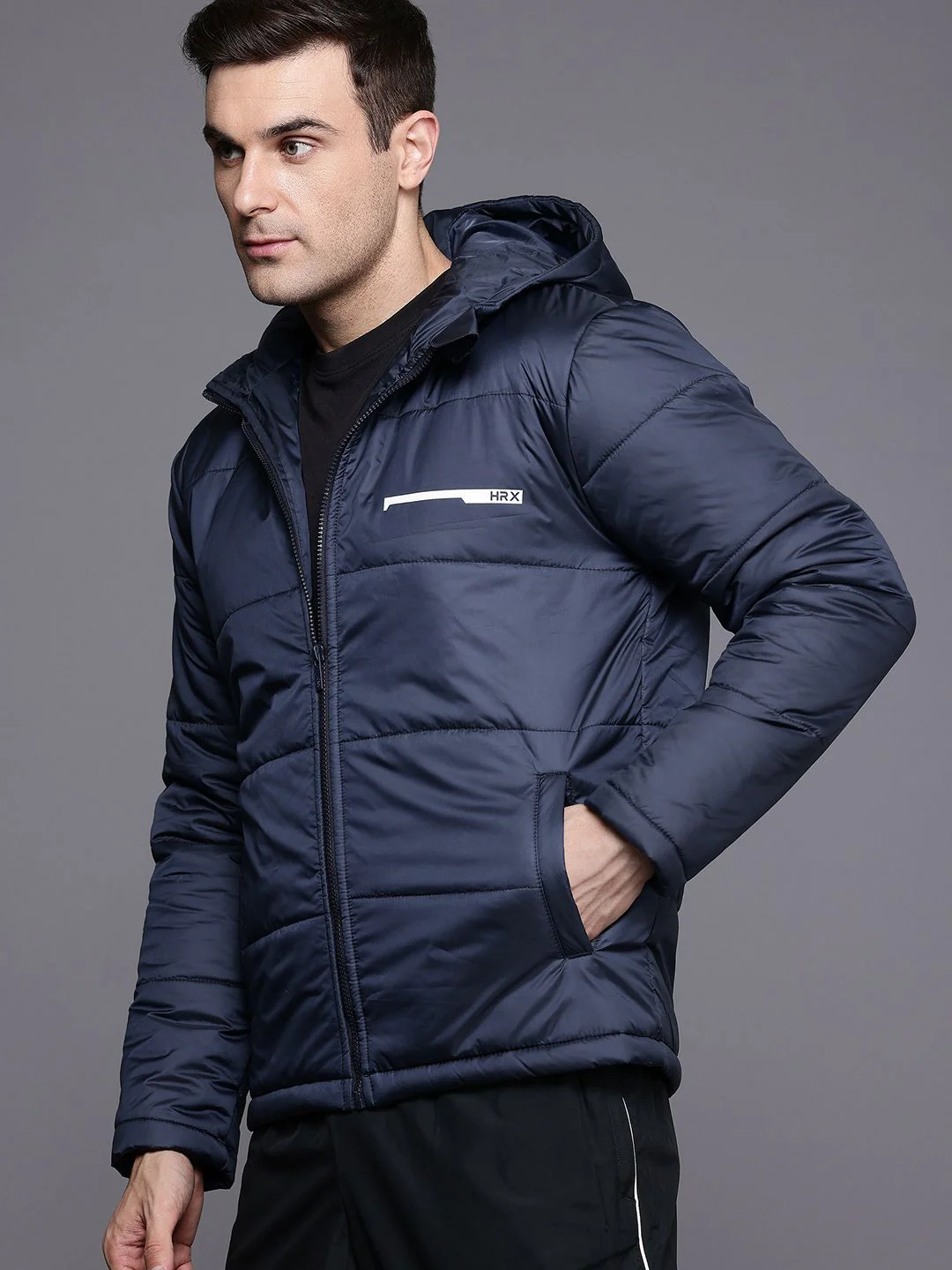 HRX by Hrithik Roshan Men Lifestyle Padded Jacket - Image 3