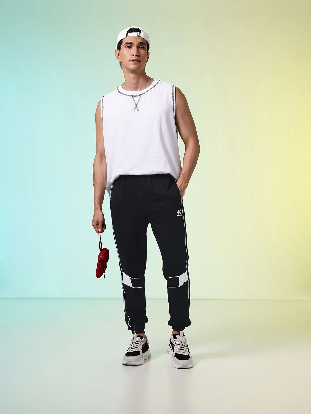 HRX by Hrithik Roshan Men Printed Lifestyle Joggers - Image 4
