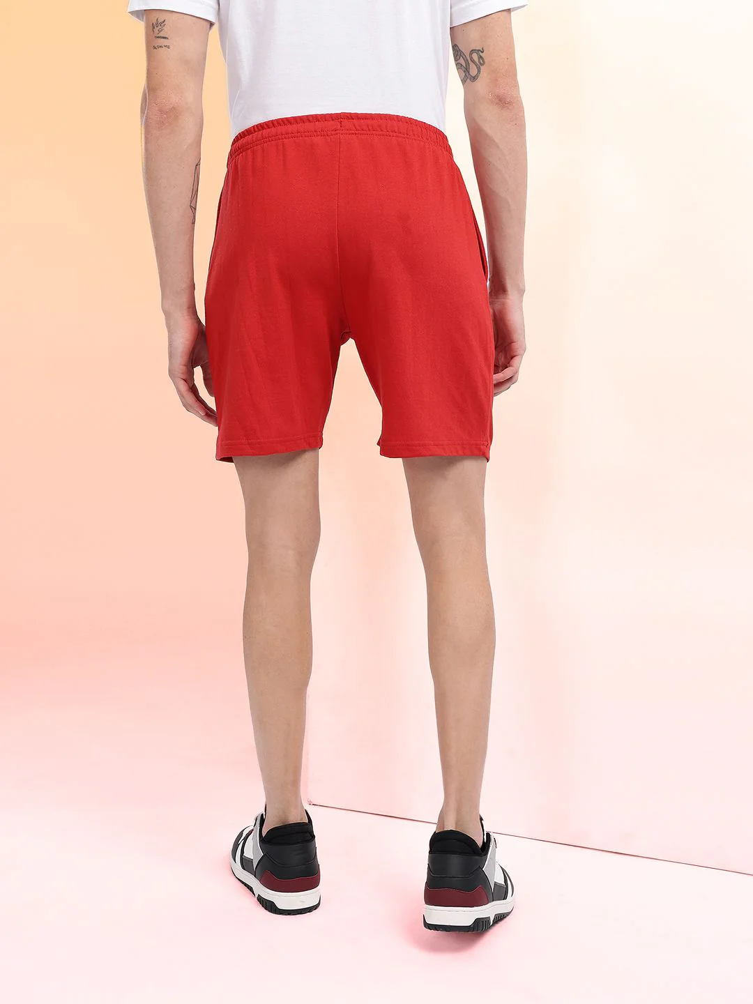 HRX by Hrithik Roshan Men Printed Regular Fit Lifestyle Shorts - Image 5