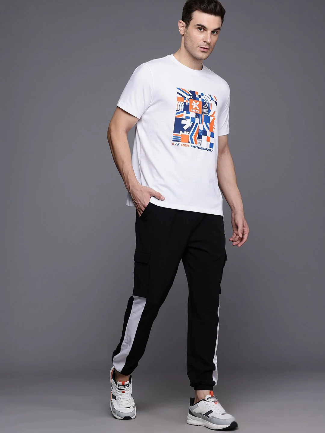 HRX by Hrithik Roshan Men Printed T-shirt - Image 4