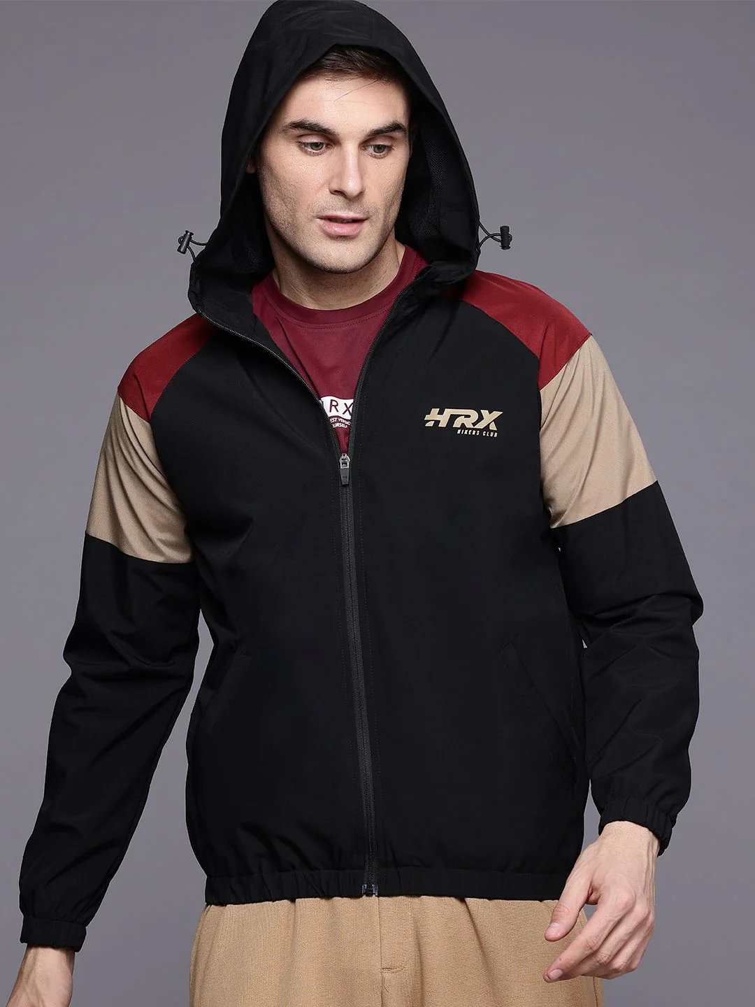 HRX by Hrithik Roshan Men Rapid-Dry Outdoor Jacket - Image 3