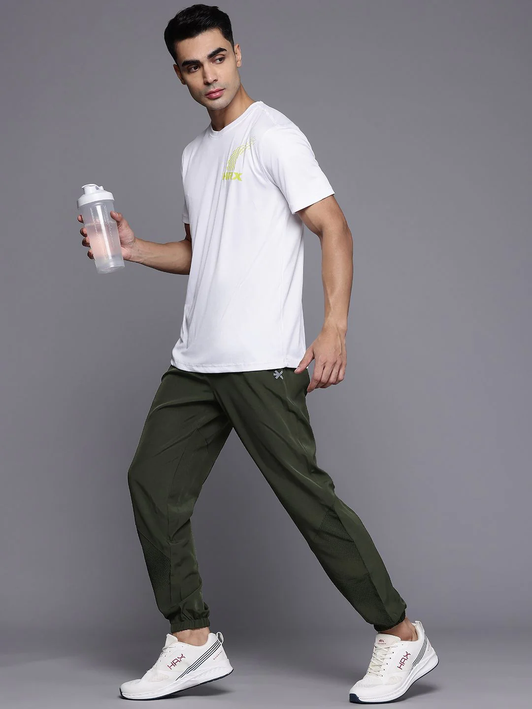 HRX by Hrithik Roshan Men Rapid-Dry Running Joggers - Image 5