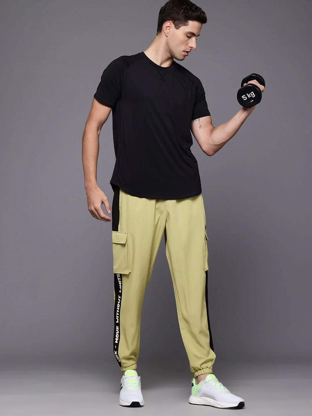 HRX by Hrithik Roshan Men Rapid-Dry Running Joggers - Image 5