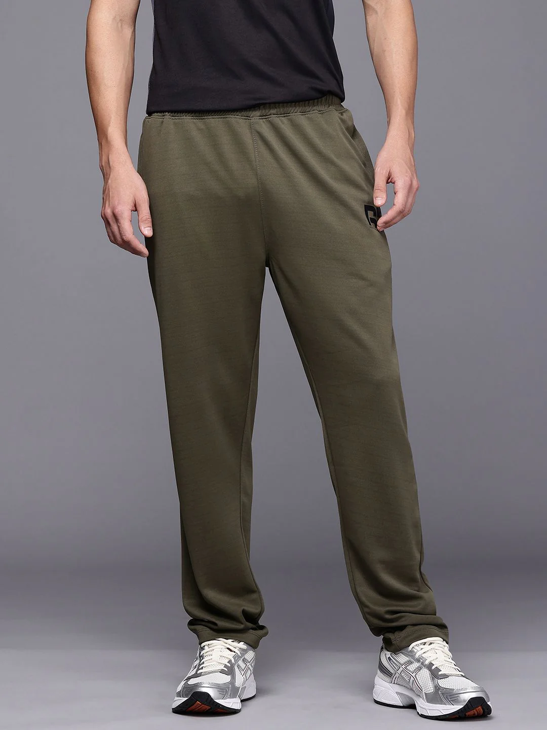HRX by Hrithik Roshan Men Rapid-Dry Running Track Pants - Image 2