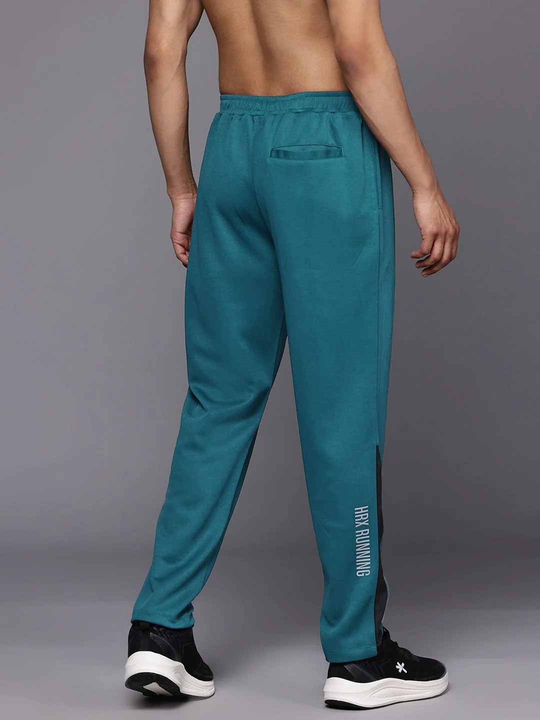 HRX by Hrithik Roshan Men Rapid-Dry Running Track Pants - Image 3