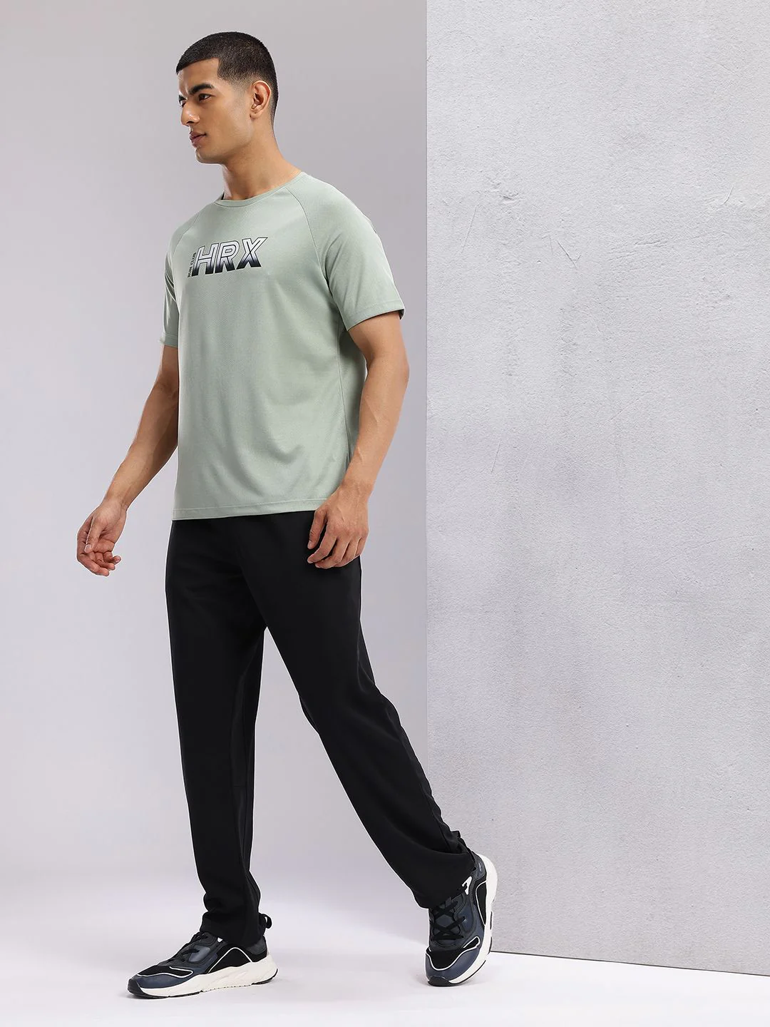 HRX by Hrithik Roshan Men Rapid-Dry Running Track Pants - Image 4