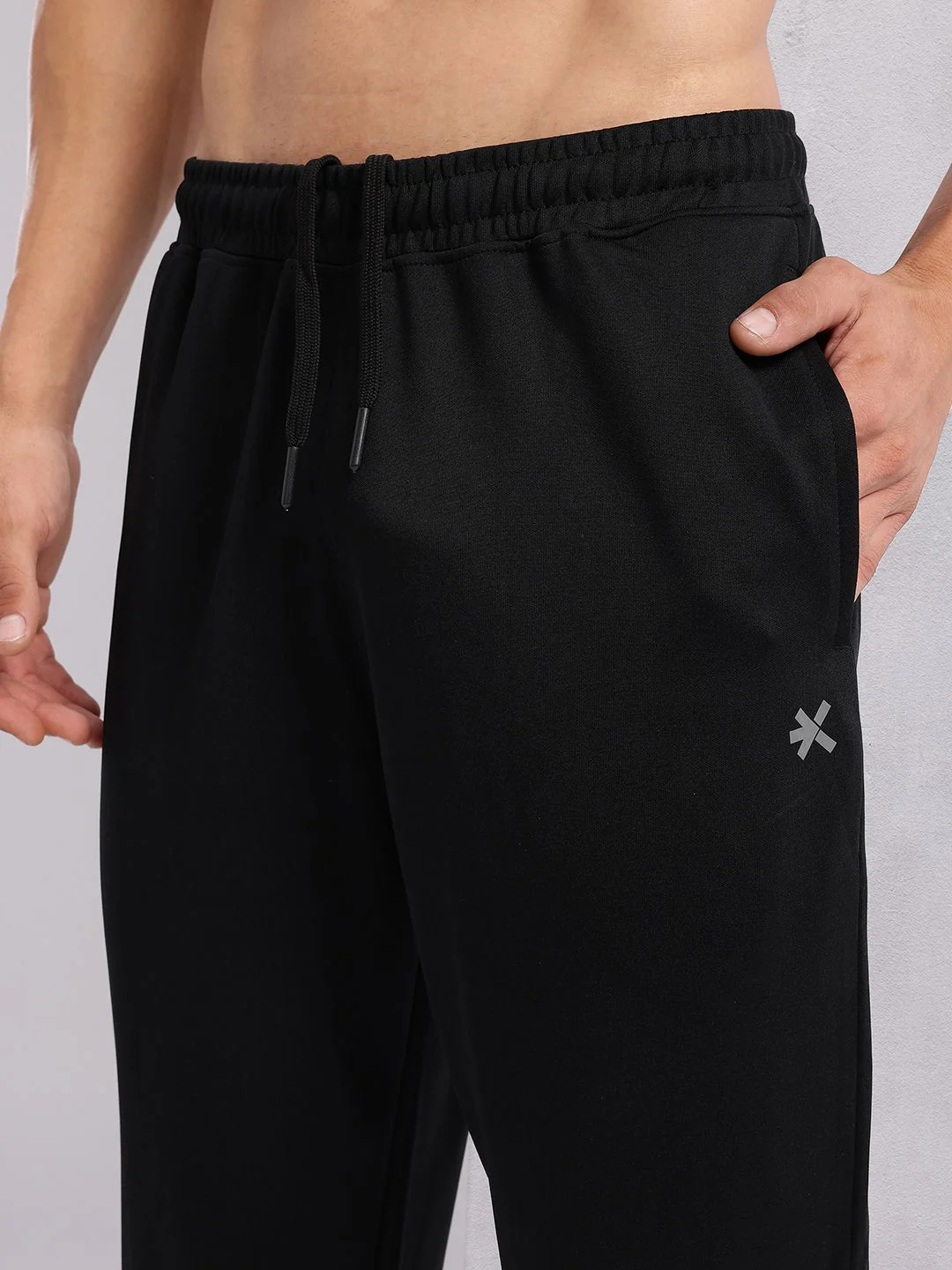 HRX by Hrithik Roshan Men Rapid-Dry Running Track Pants with Reflective Elements - Image 6