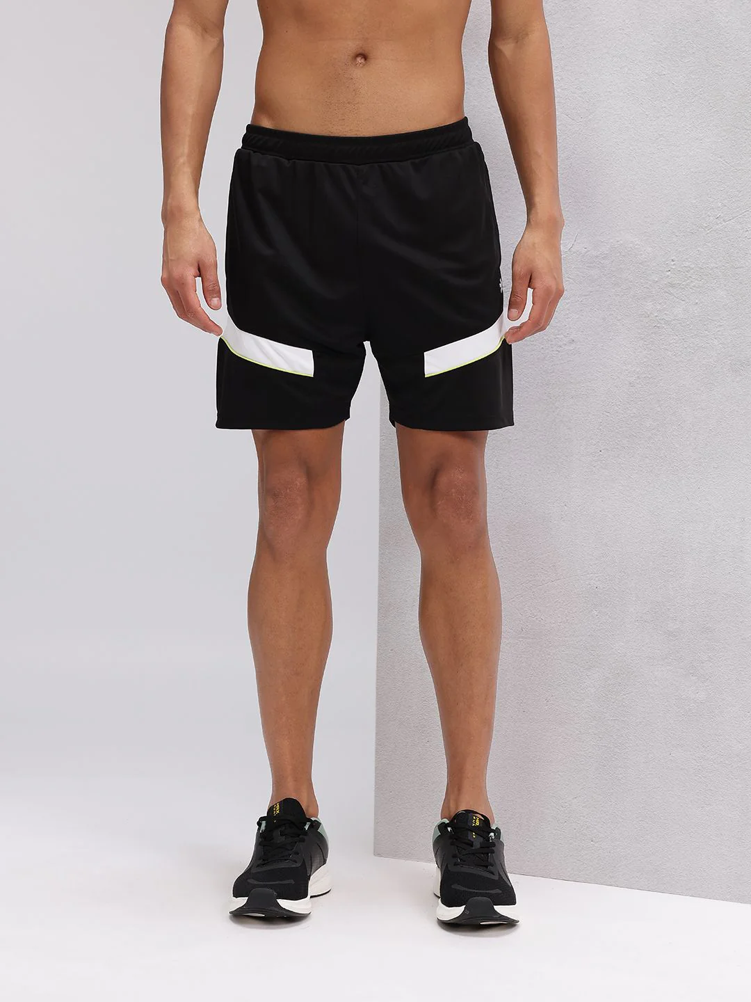 HRX by Hrithik Roshan Men Rapid Dry Striped Running Shorts - Image 2