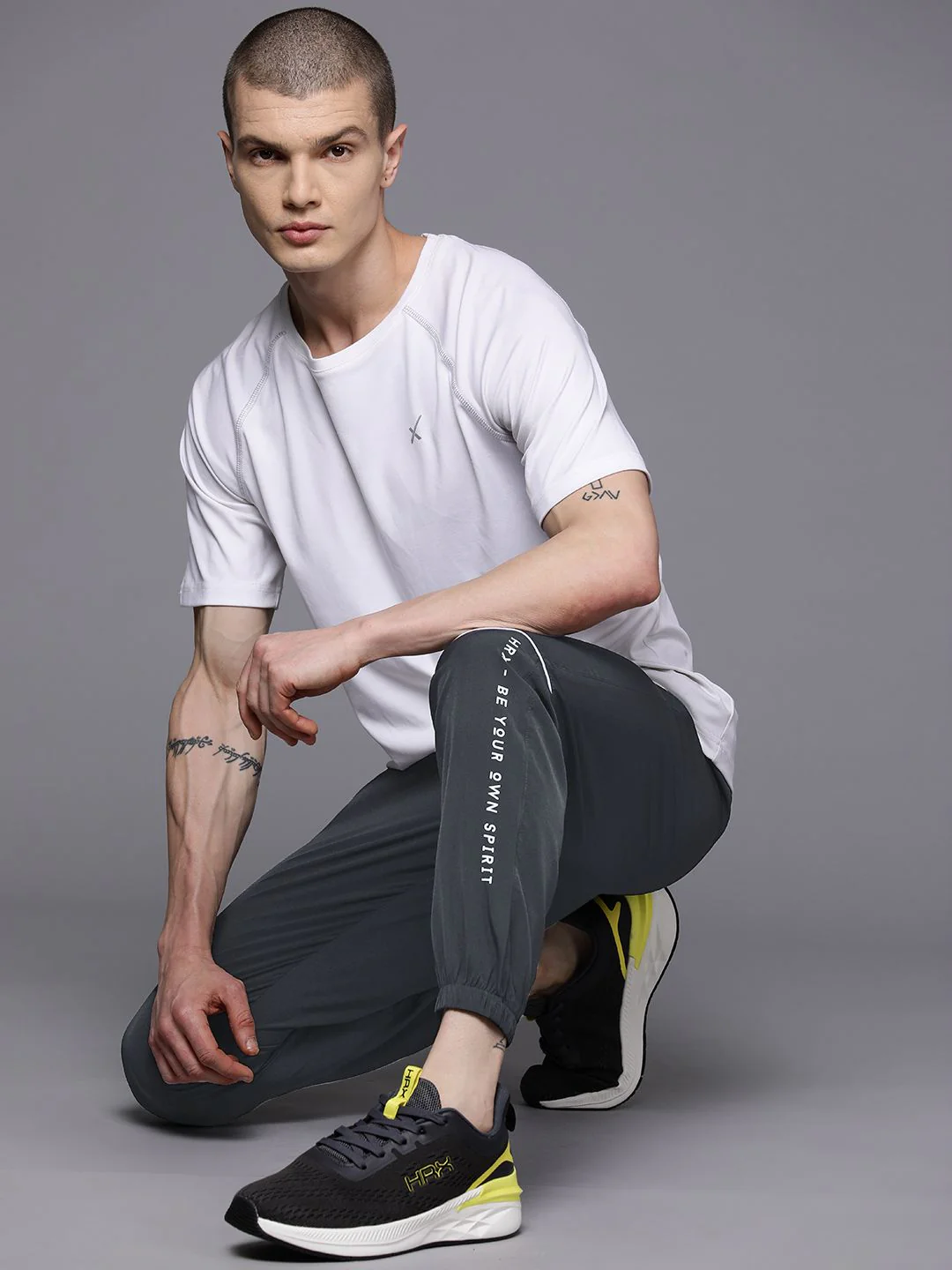 HRX by Hrithik Roshan Men Rapid-Dry Training Joggers - Image 5
