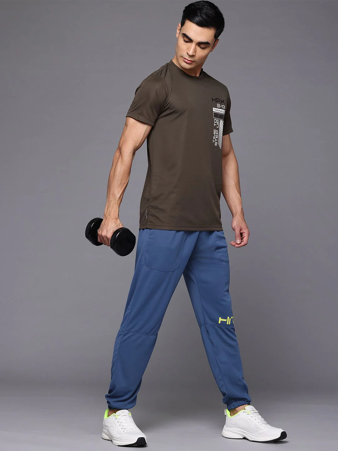 HRX by Hrithik Roshan Men Rapid Dry Training Joggers - Image 5