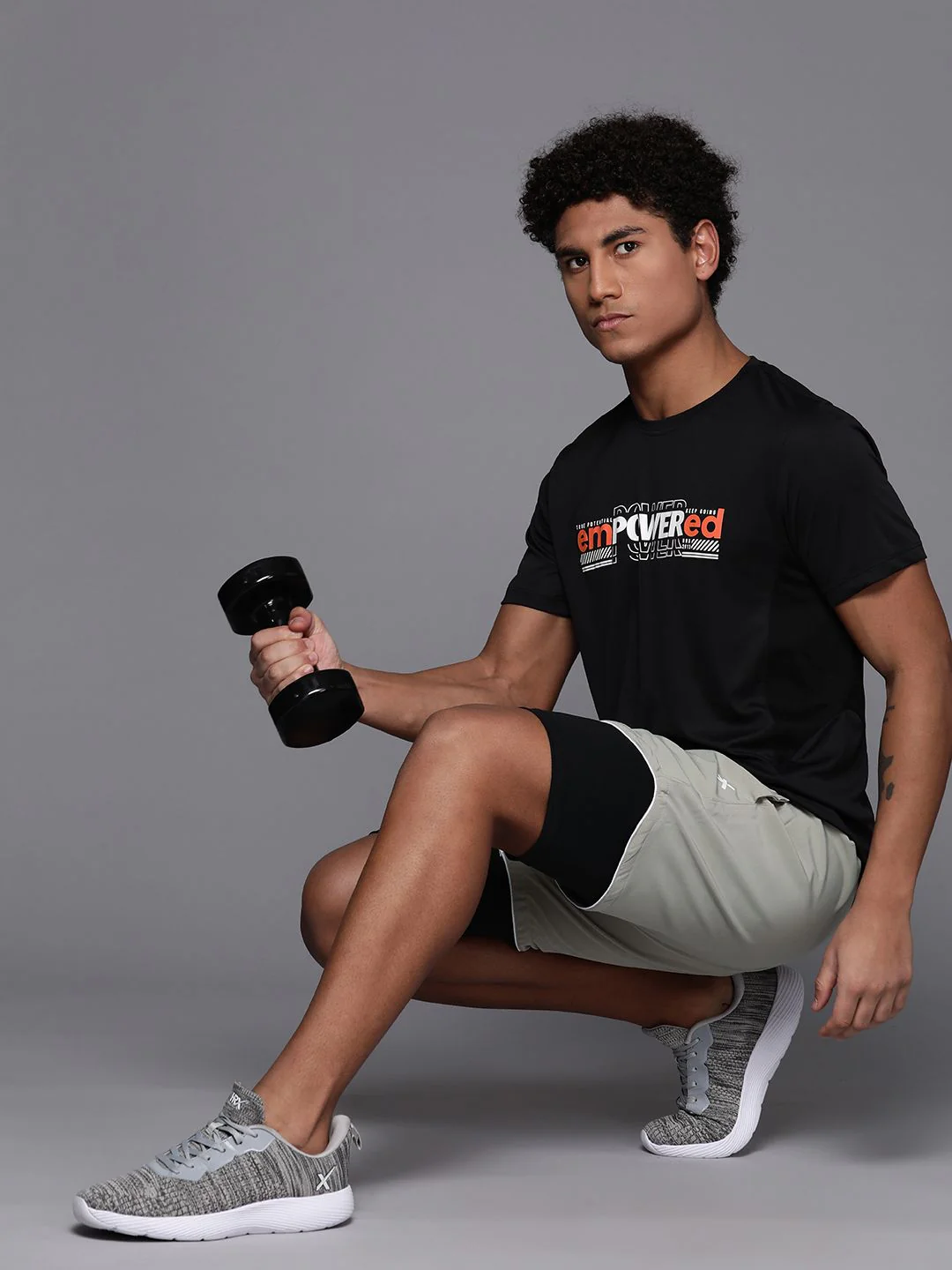 HRX by Hrithik Roshan Men Rapid-Dry Training Shorts - Image 5