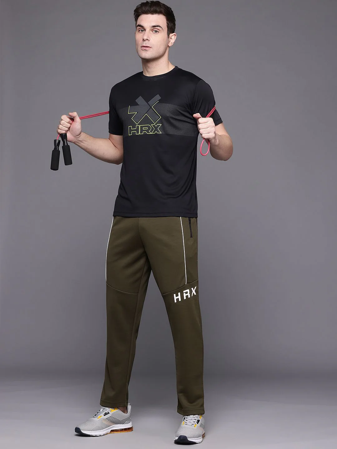 HRX by Hrithik Roshan Men Rapid-Dry Training Track Pant - Image 5