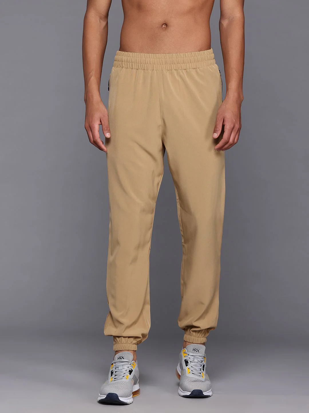 HRX by Hrithik Roshan Men Regular Fit Rapid-Dry Reflective Running Joggers - Image 2