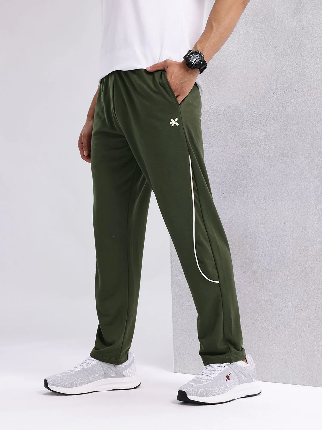 HRX by Hrithik Roshan Men Regular Fit Track pants - Image 3