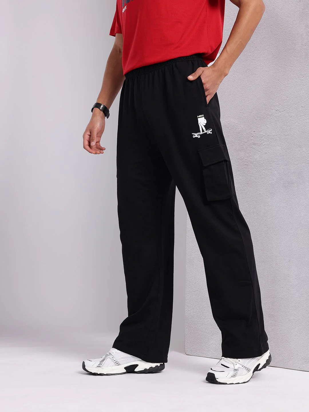 HRX by Hrithik Roshan Men Regular Track Pants - Image 5