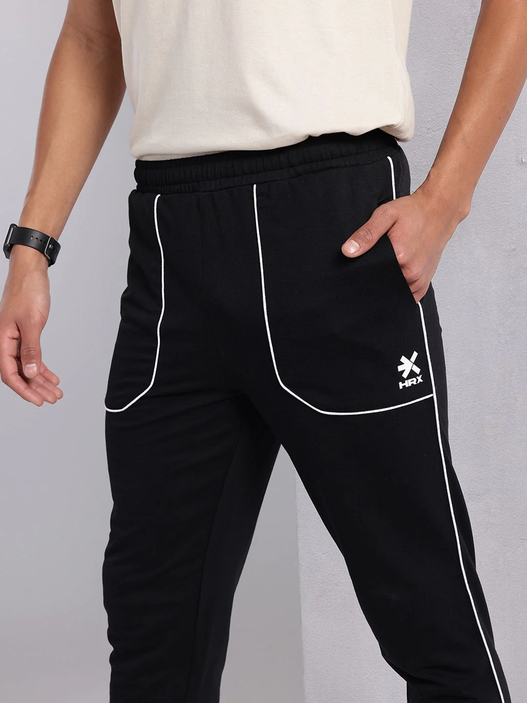 HRX by Hrithik Roshan Men Regular Track Pants - Image 6