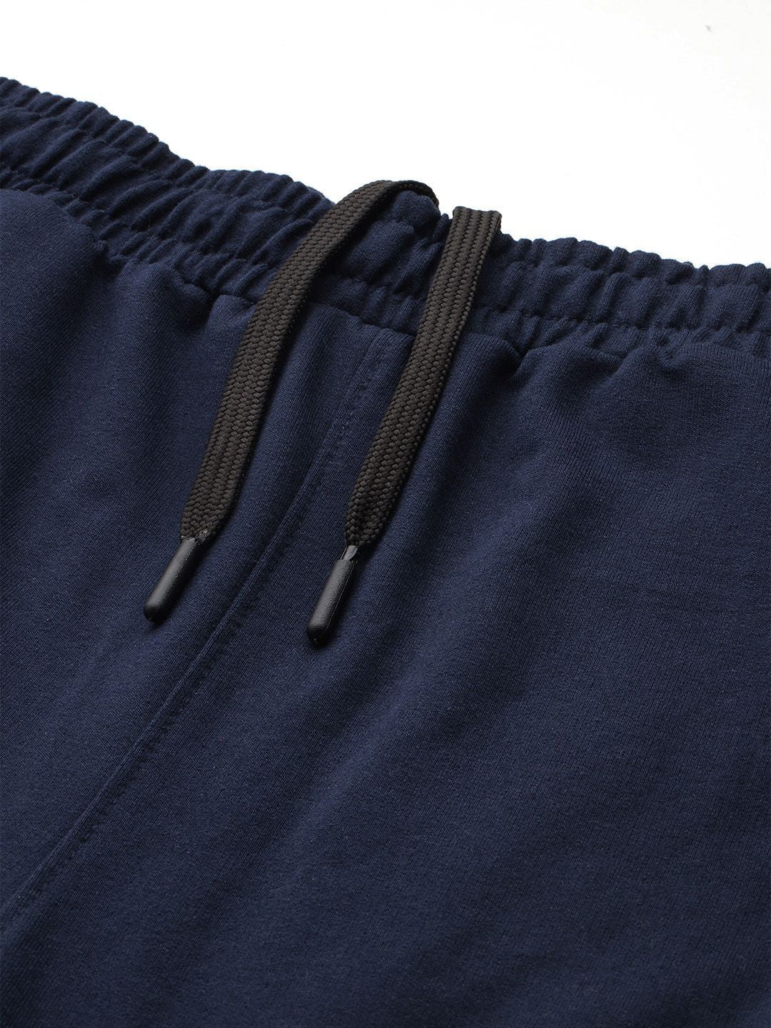 HRX by Hrithik Roshan Men Side Stripe Detail Mid-Rise Lifestyle Joggers - Image 4