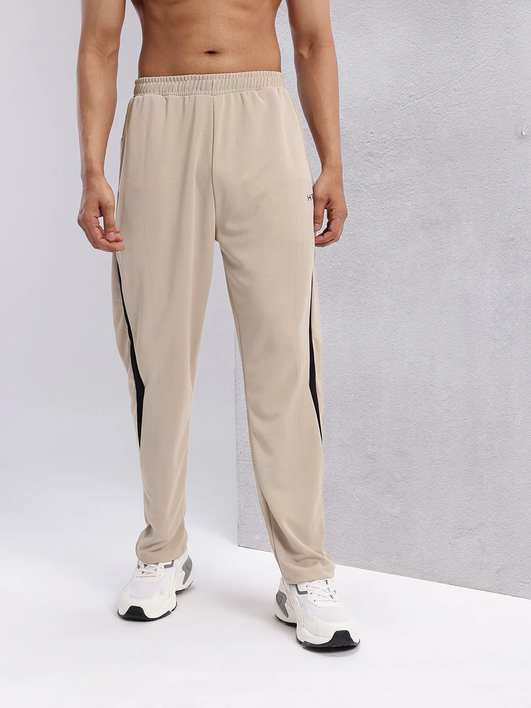 HRX by Hrithik Roshan Men Side Striped Rapid-Dry Training Track Pants - Image 2