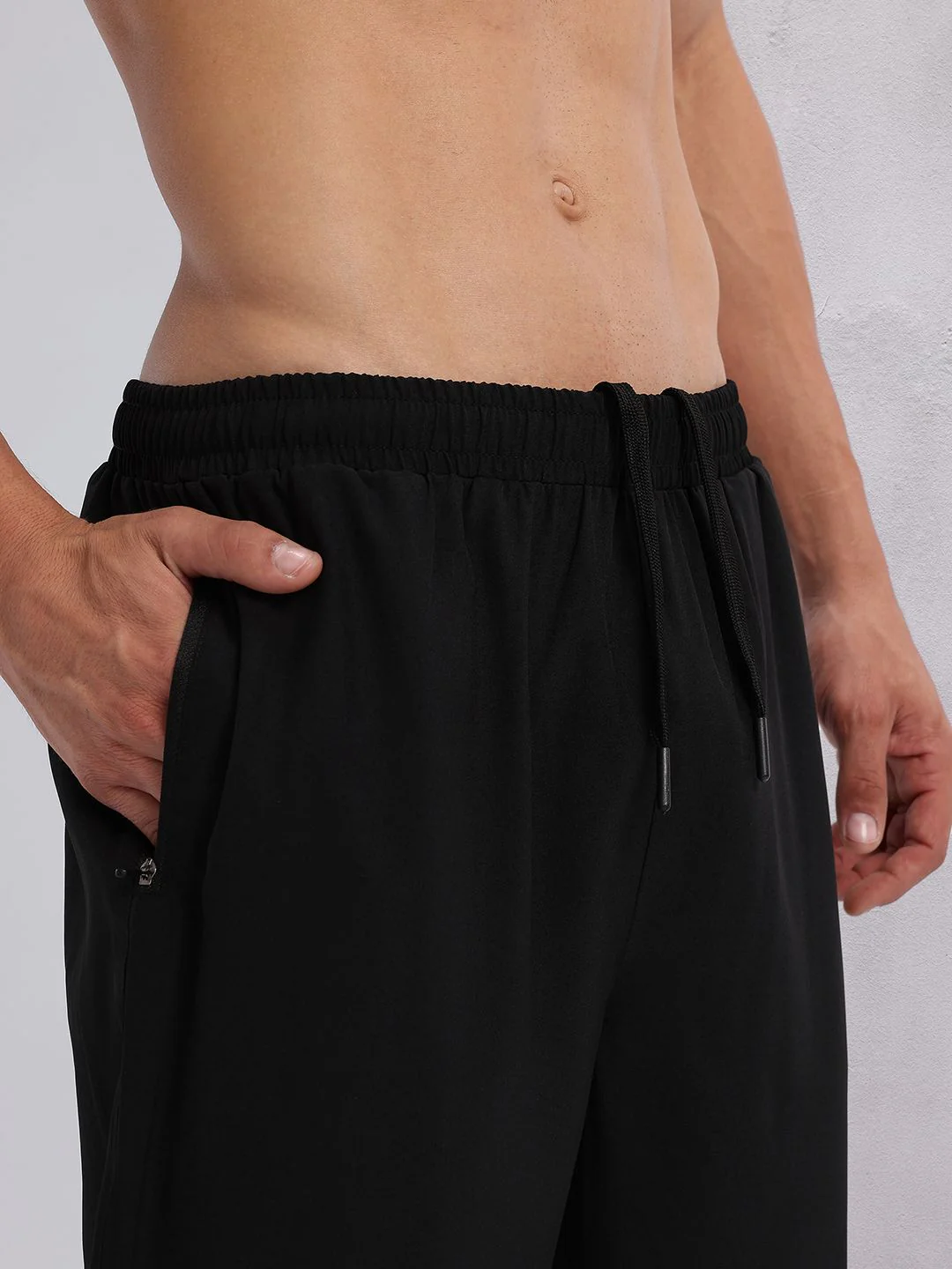 HRX by Hrithik Roshan Men Typography Print Panelled Mid-Rise Rapid-Dry Running Track Pants - Image 6