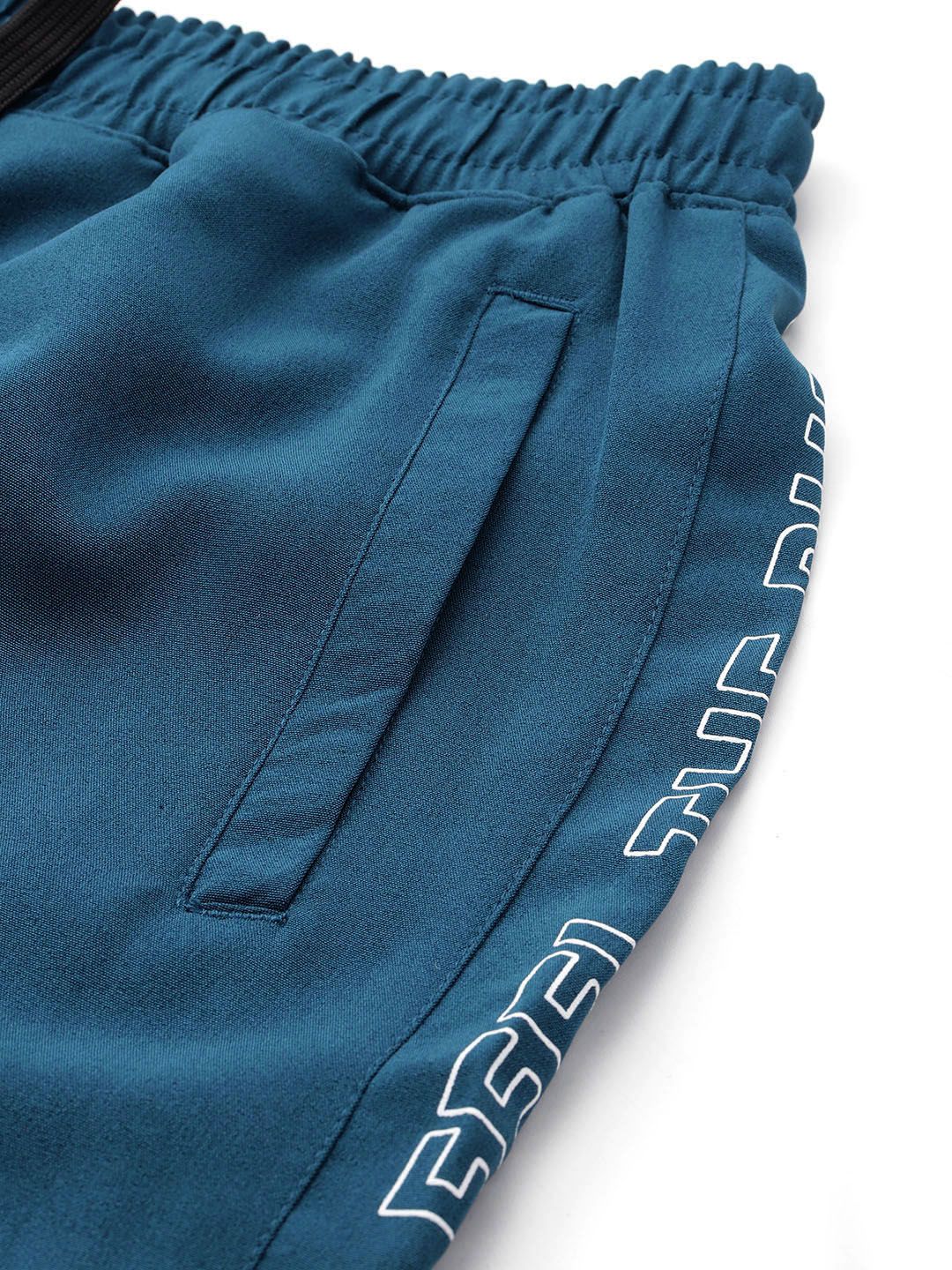 HRX by Hrithik Roshan Men Typography Printed Rapid-Dry Training Joggers - Image 6