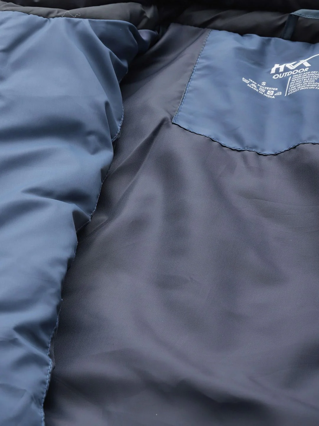 HRX by Hrithik Roshan Naturetherapy Rapid Dry Colourblocked Outdoor Padded Jacket - Image 7