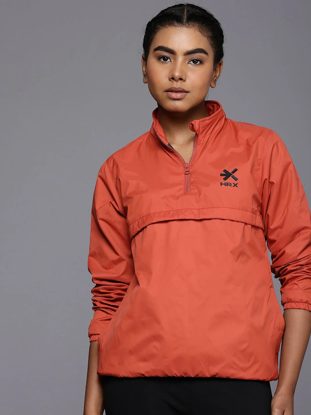HRX by Hrithik Roshan Rapid-Dry Antimicrobial Finish Training Sporty Jacket
