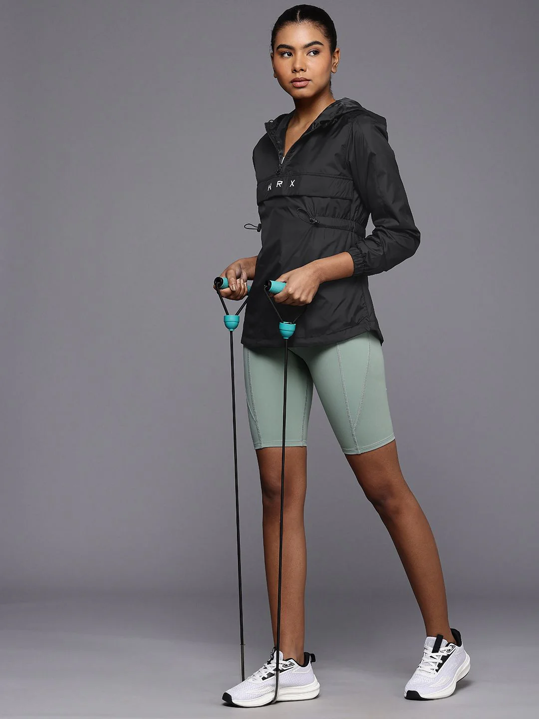 HRX by Hrithik Roshan Rapid-Dry Antimicrobial Training Sporty Jacket - Image 4