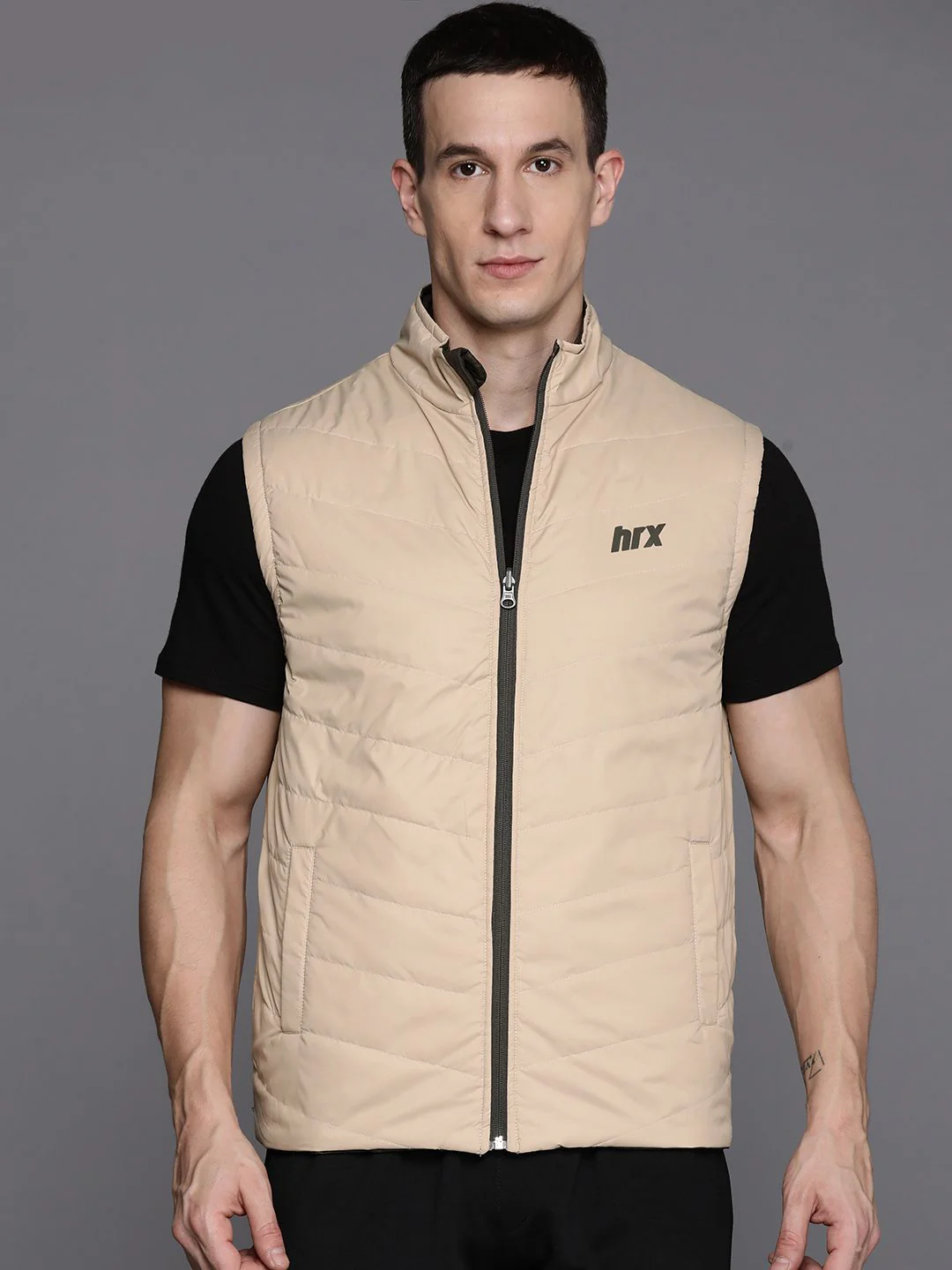 HRX by Hrithik Roshan Rapid-Dry Reversible Outdoor Jacket - Image 2