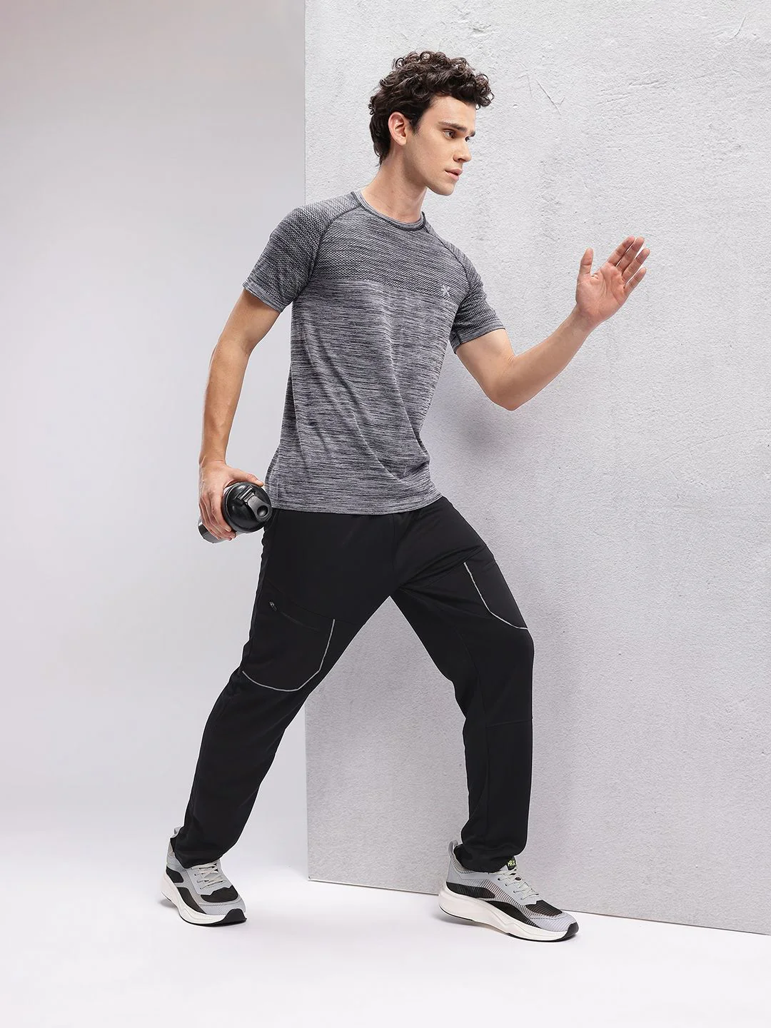 HRX by Hrithik Roshan Rapid-Dry Running Track Pants - Image 4