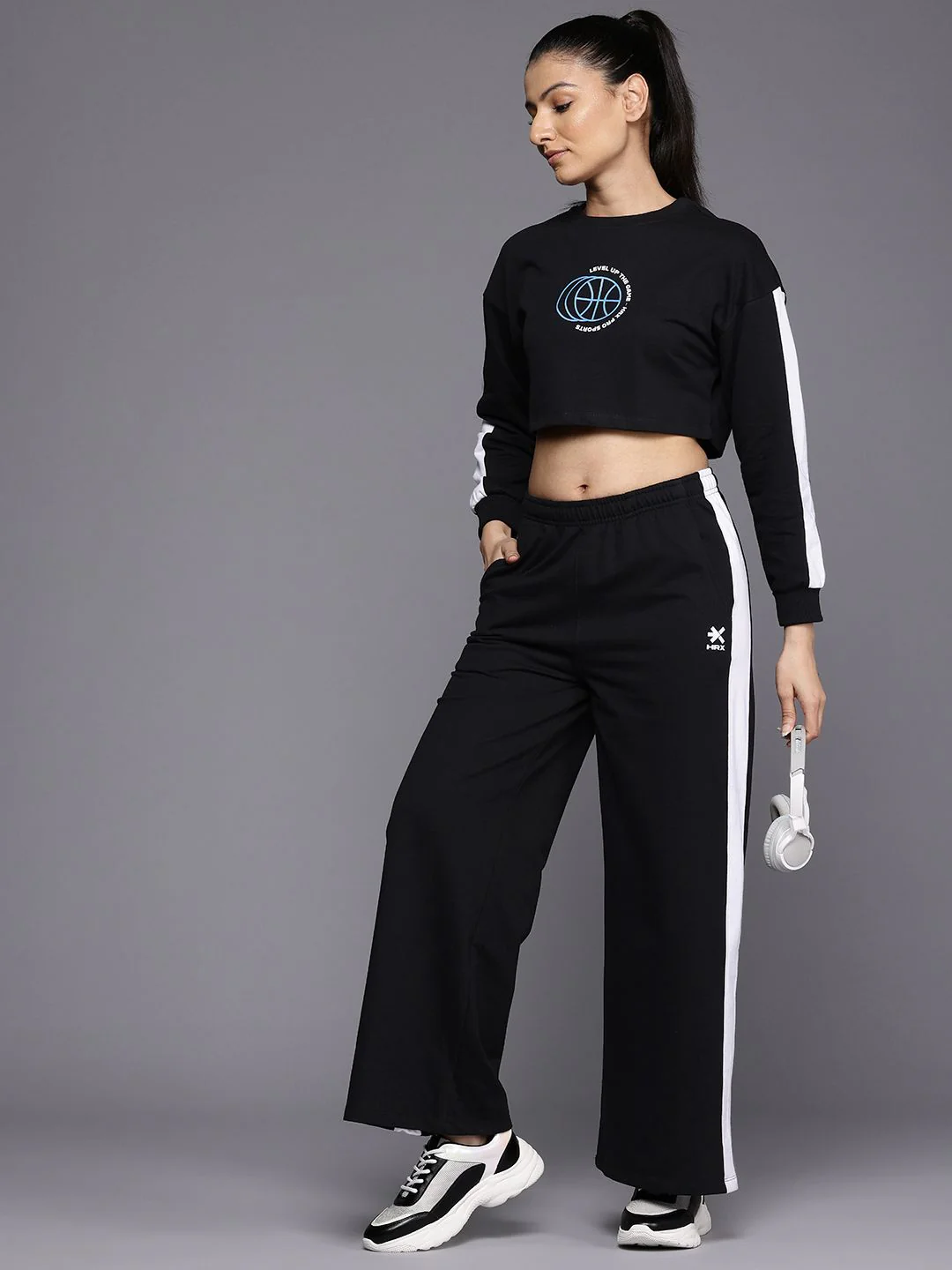 HRX by Hrithik Roshan Relaxed Fit Lifestyle Tracksuit - Image 6