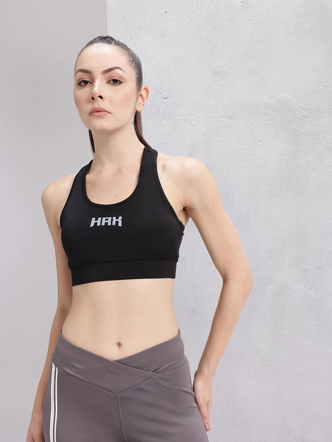 HRX by Hrithik Roshan Retro Running Story Training Sports Bra HR_SS25_W_BA_KT213_03_C - Image 3