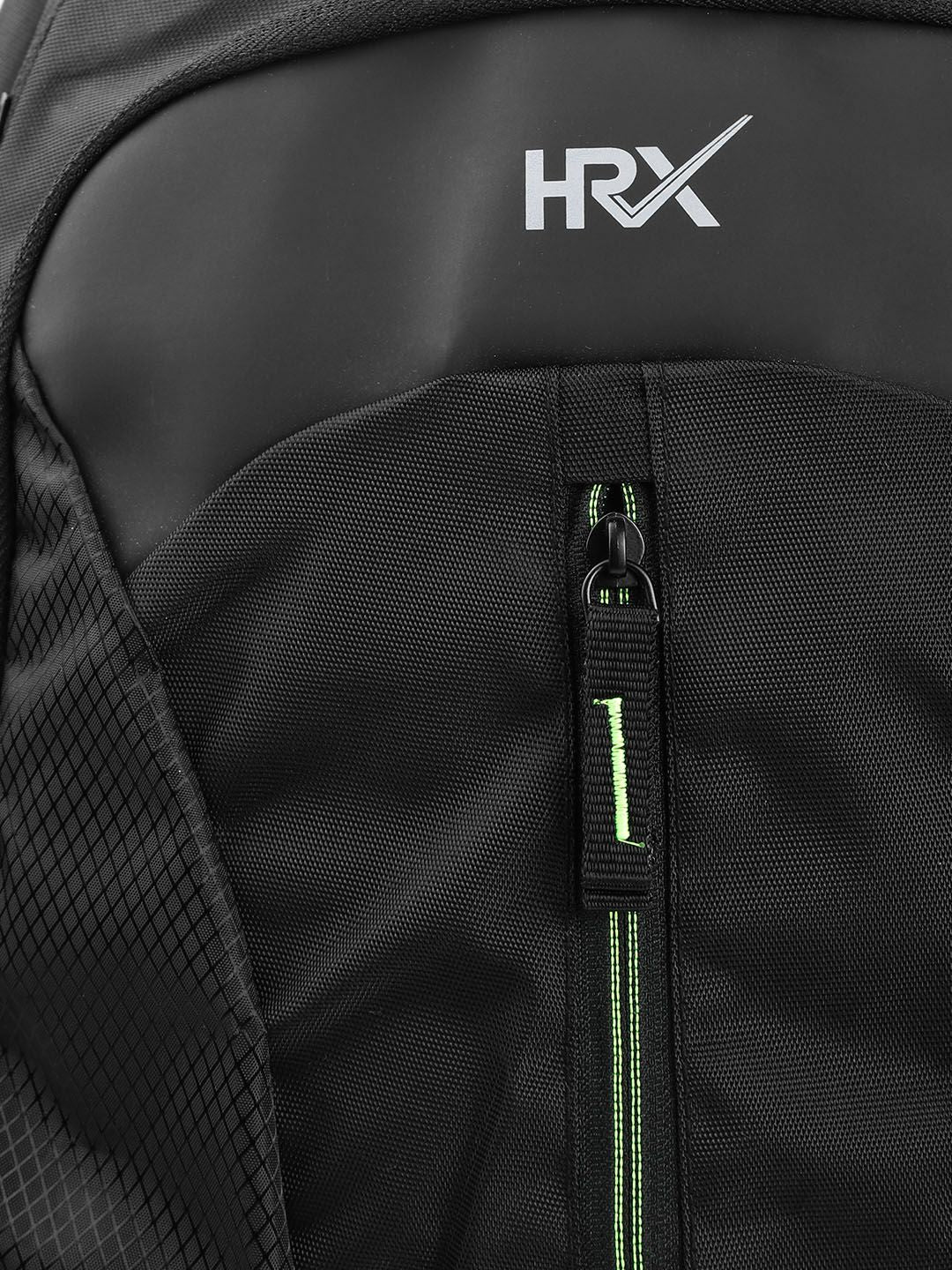 HRX by Hrithik Roshan Unisex Black Solid Lifestyle Backpack 23L - Image 4