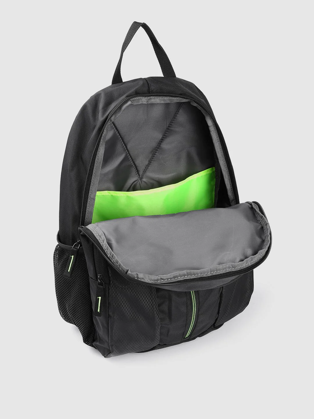 HRX by Hrithik Roshan Unisex Black Solid Lifestyle Backpack 23L - Image 5