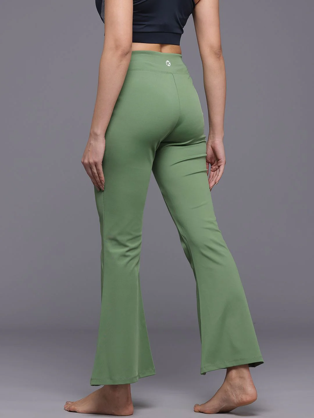 HRX by Hrithik Roshan Women Bootcut Yoga Track Pants - Image 3