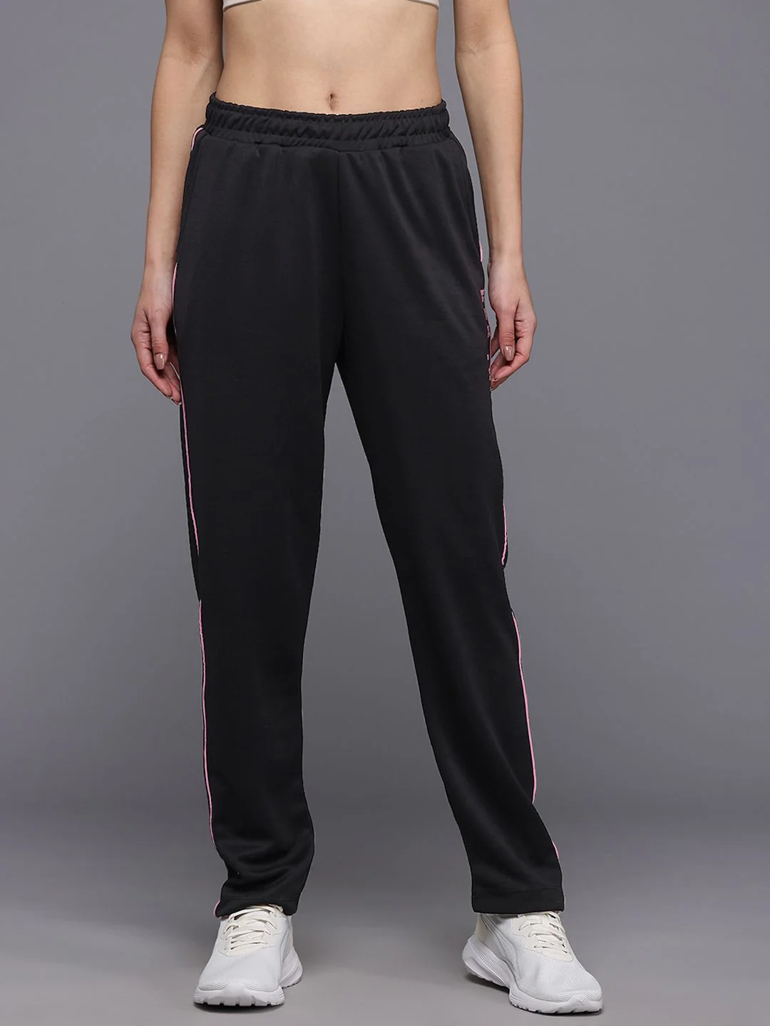 HRX by Hrithik Roshan Women Brand Logo Detailed Training Track Pants