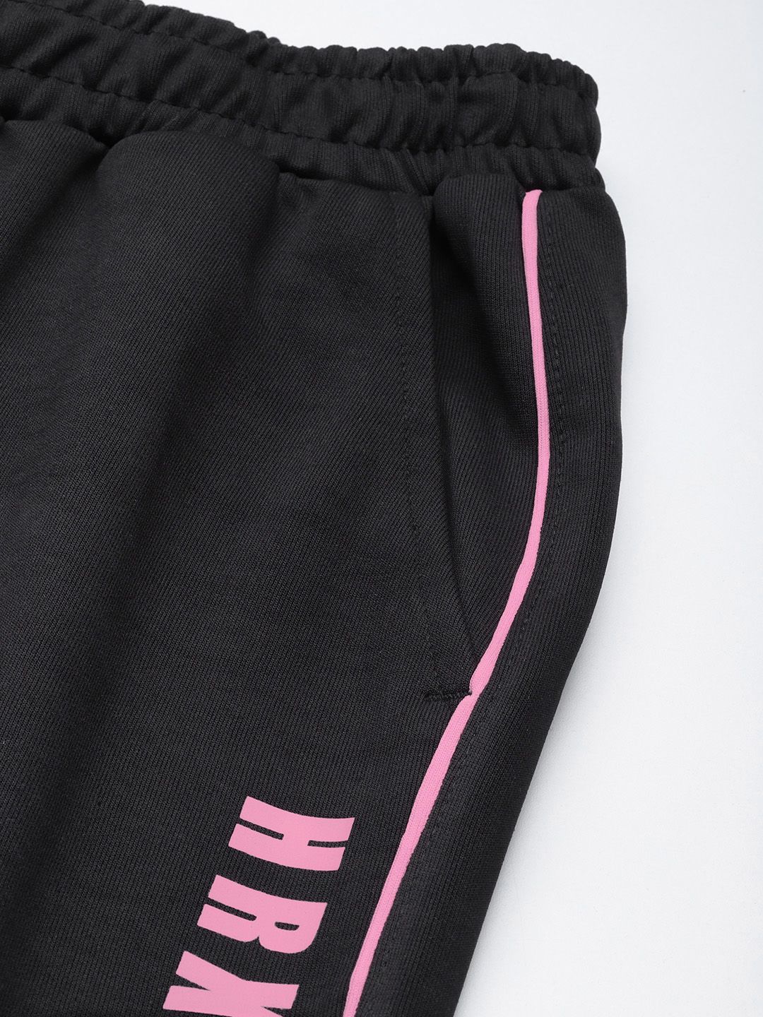 HRX by Hrithik Roshan Women Brand Logo Detailed Training Track Pants - Image 6