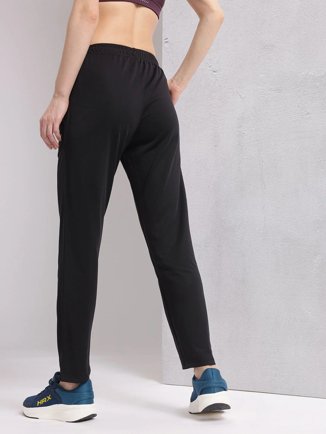 HRX by Hrithik Roshan Women Brand Logo Printed Rapid-Dry Running Track Pants - Image 5
