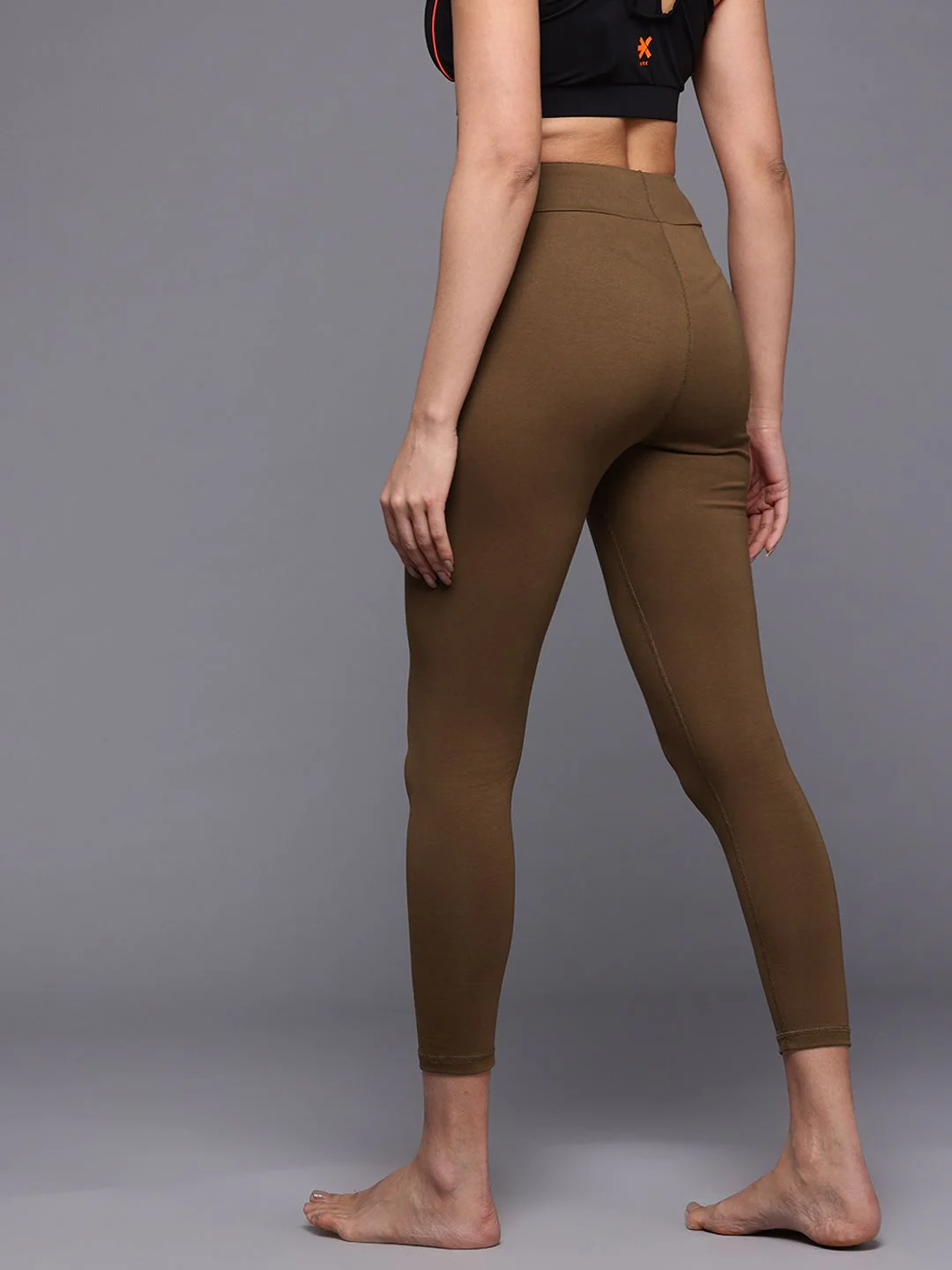 HRX by Hrithik Roshan Women Cropped Yoga Tights - Image 5