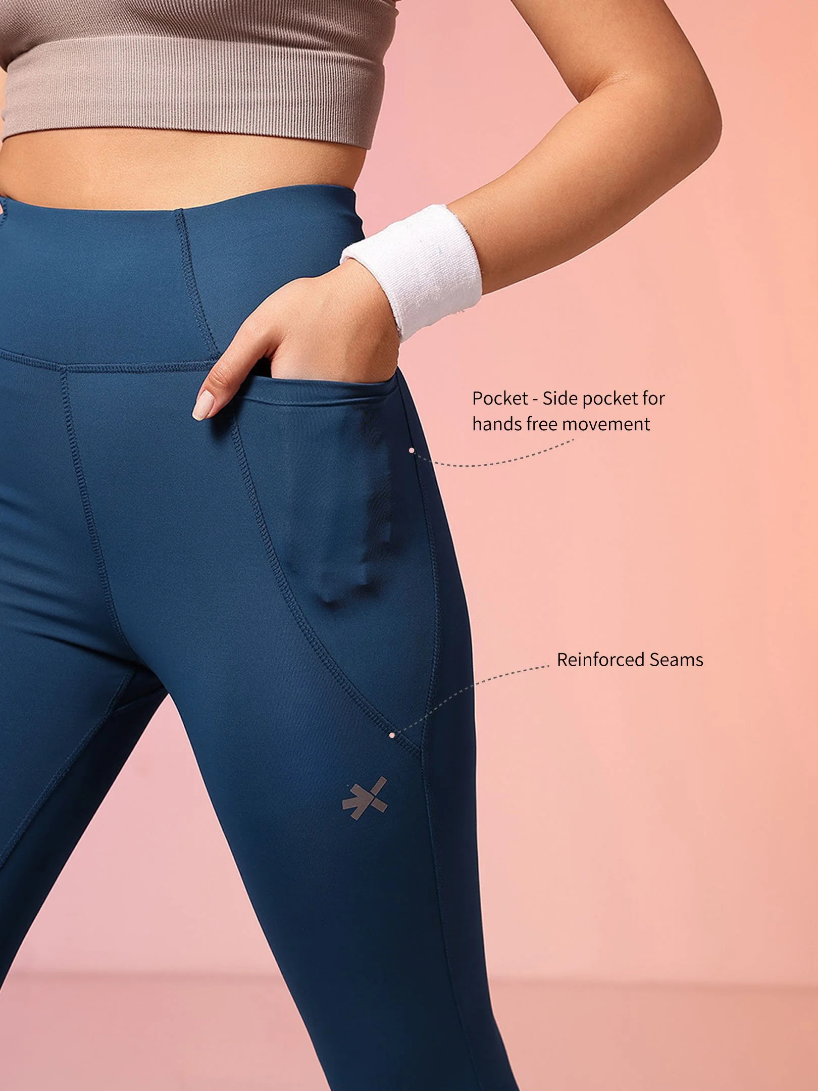 HRX by Hrithik Roshan Women High-Rise Hi-Sculpt Training Tights - Image 6
