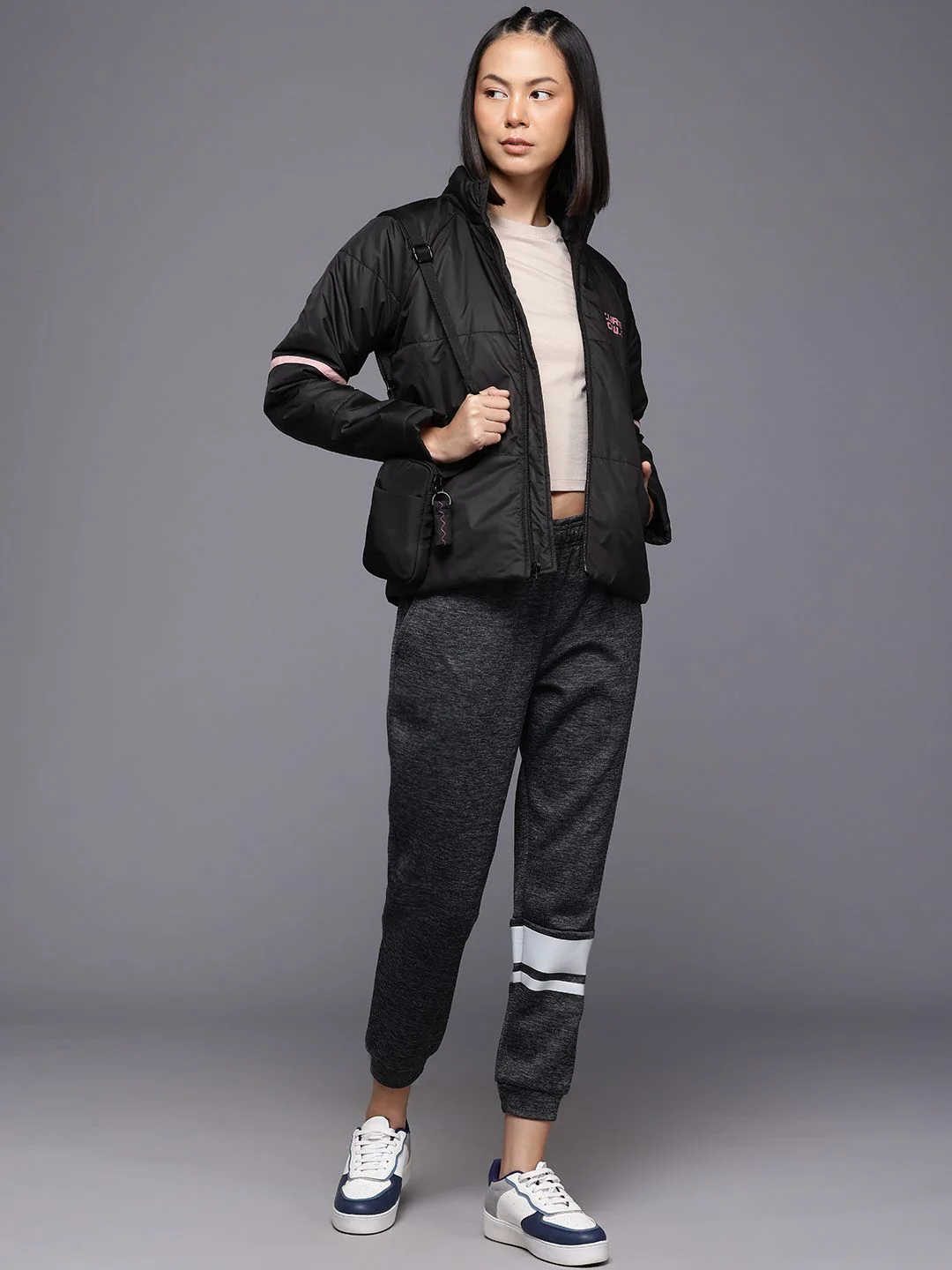 HRX by Hrithik Roshan Women Printed Padded Jacket - Image 4