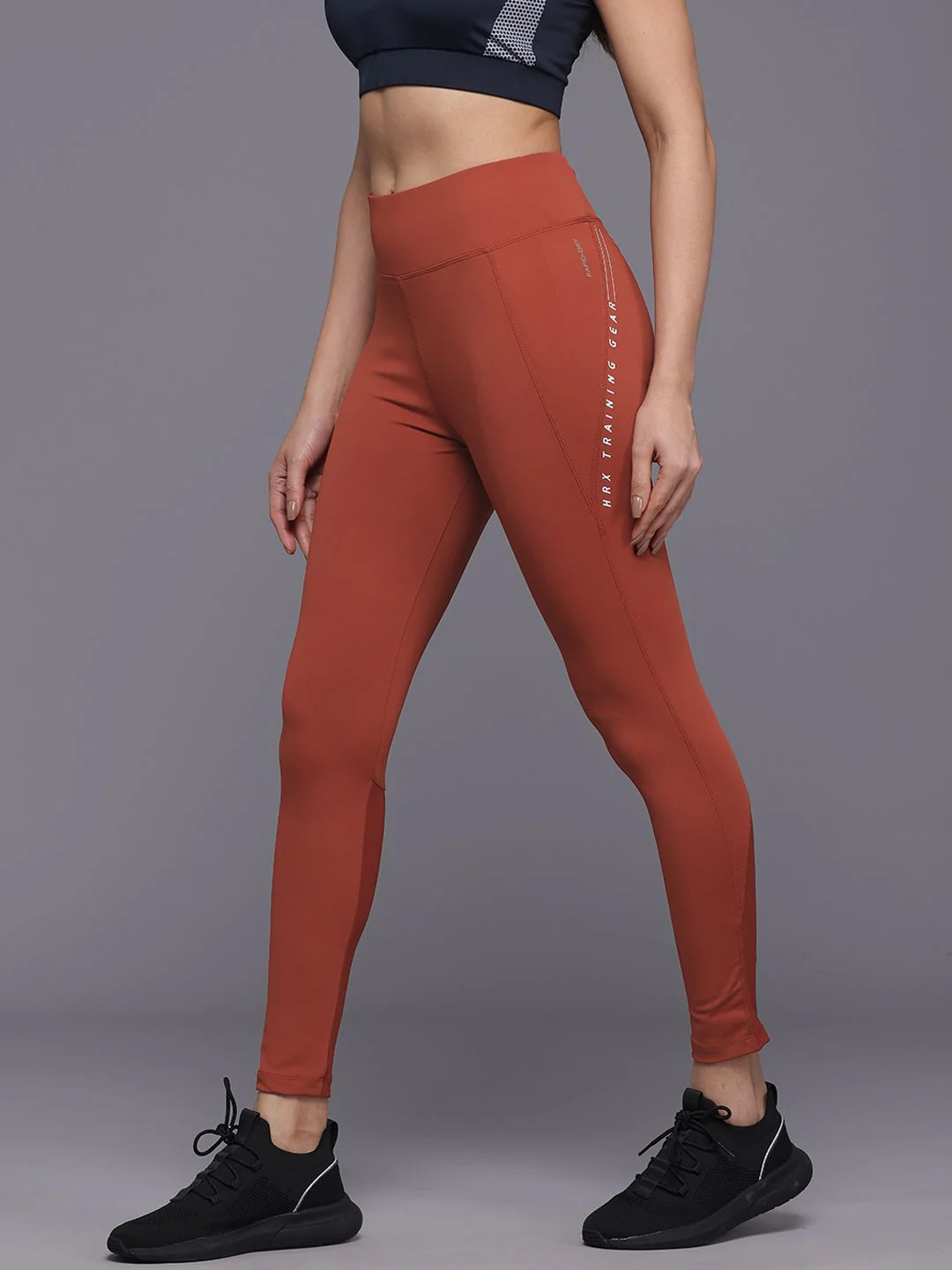HRX by Hrithik Roshan Women Rapid-Dry Training Tights - Image 3
