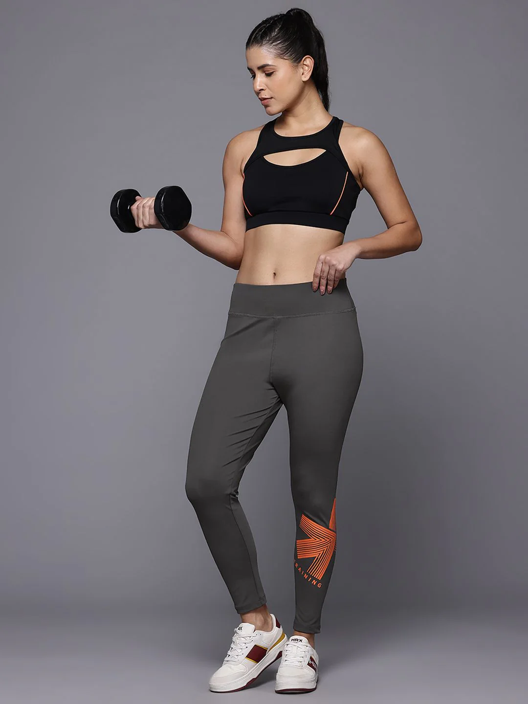 HRX by Hrithik Roshan Women Rapid-Dry Training Tights - Image 5