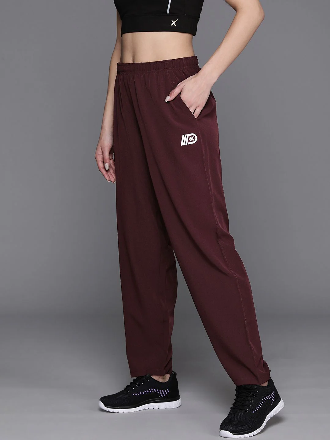 HRX by Hrithik Roshan Women Rapid-Dry Training Track Pants - Image 2
