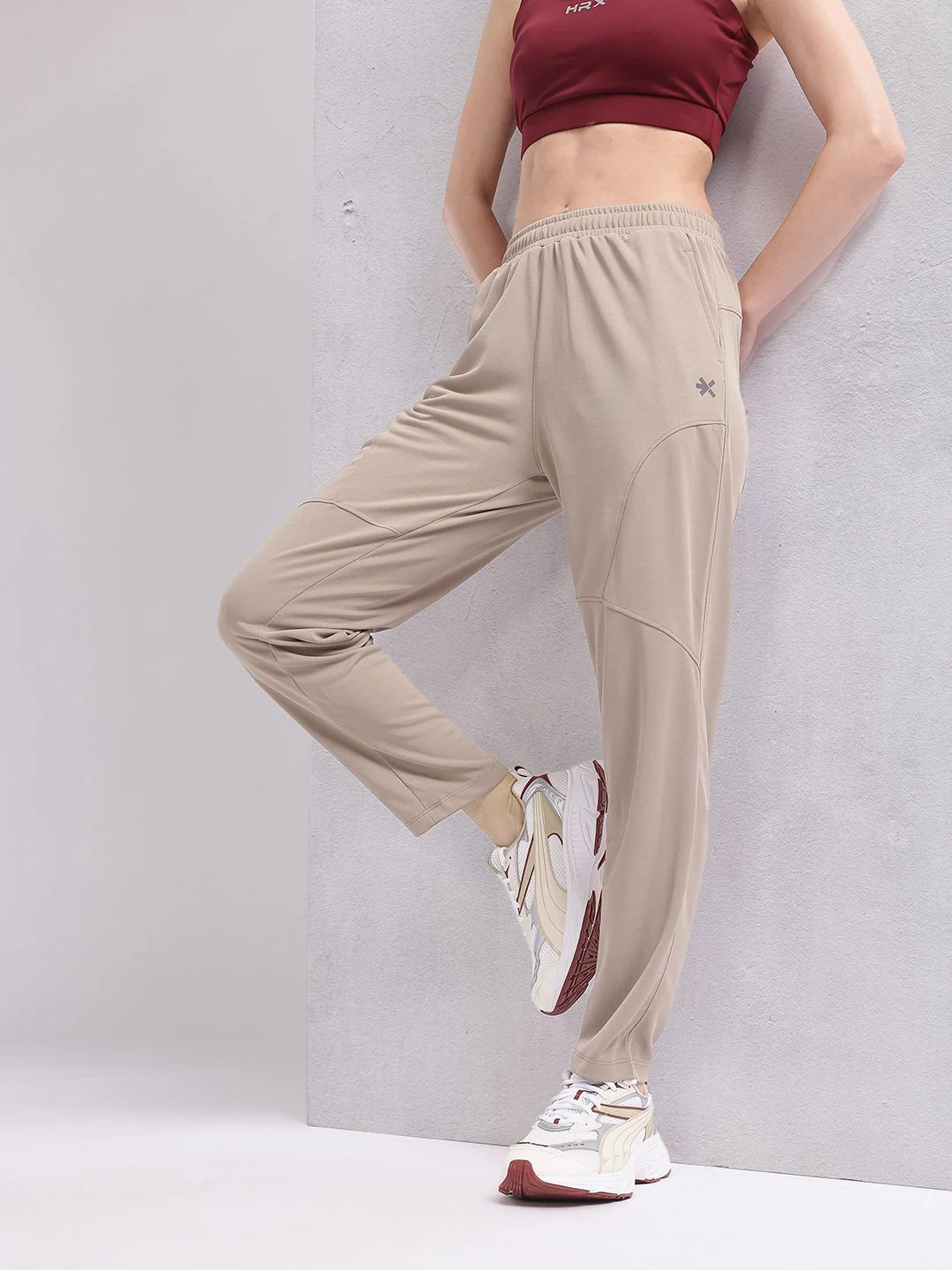 HRX by Hrithik Roshan Women Regular Fit Rapid Dry Running Track Pants