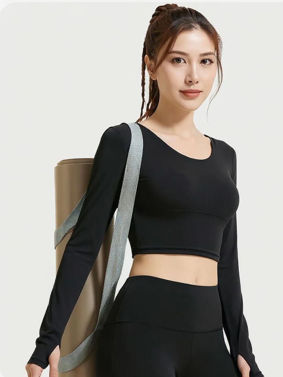HRX by Hrithik Roshan Women Round Neck Regular Crop Top - Image 5
