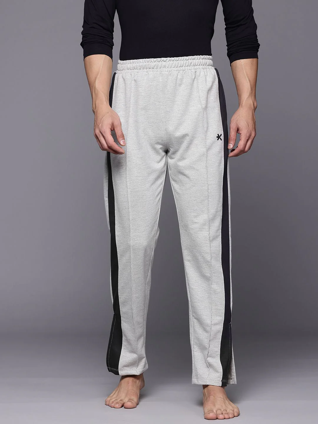 HRX by Hrithik Roshan Women Side Striped Yoga Track Pants - Image 3
