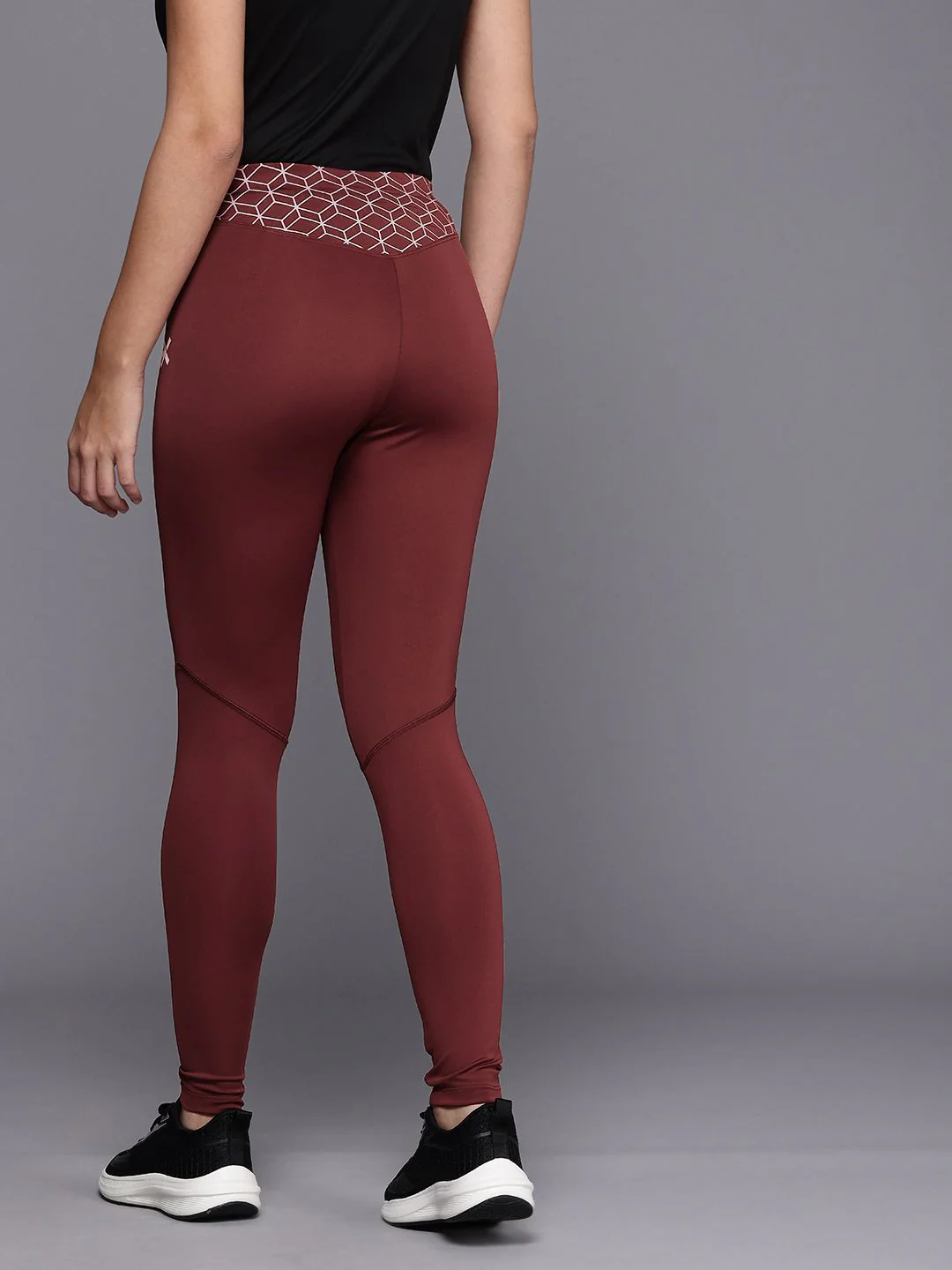 HRX by Hrithik Roshan Women Skinny Fit Rapid Dry Antimicrobial Finish Training Tights - Image 3