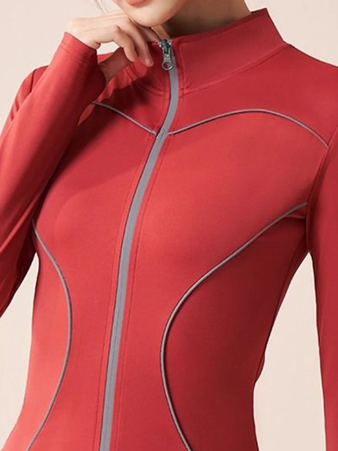 HRX by Hrithik Roshan Women Solid Yoga Sporty Jacket - Image 2