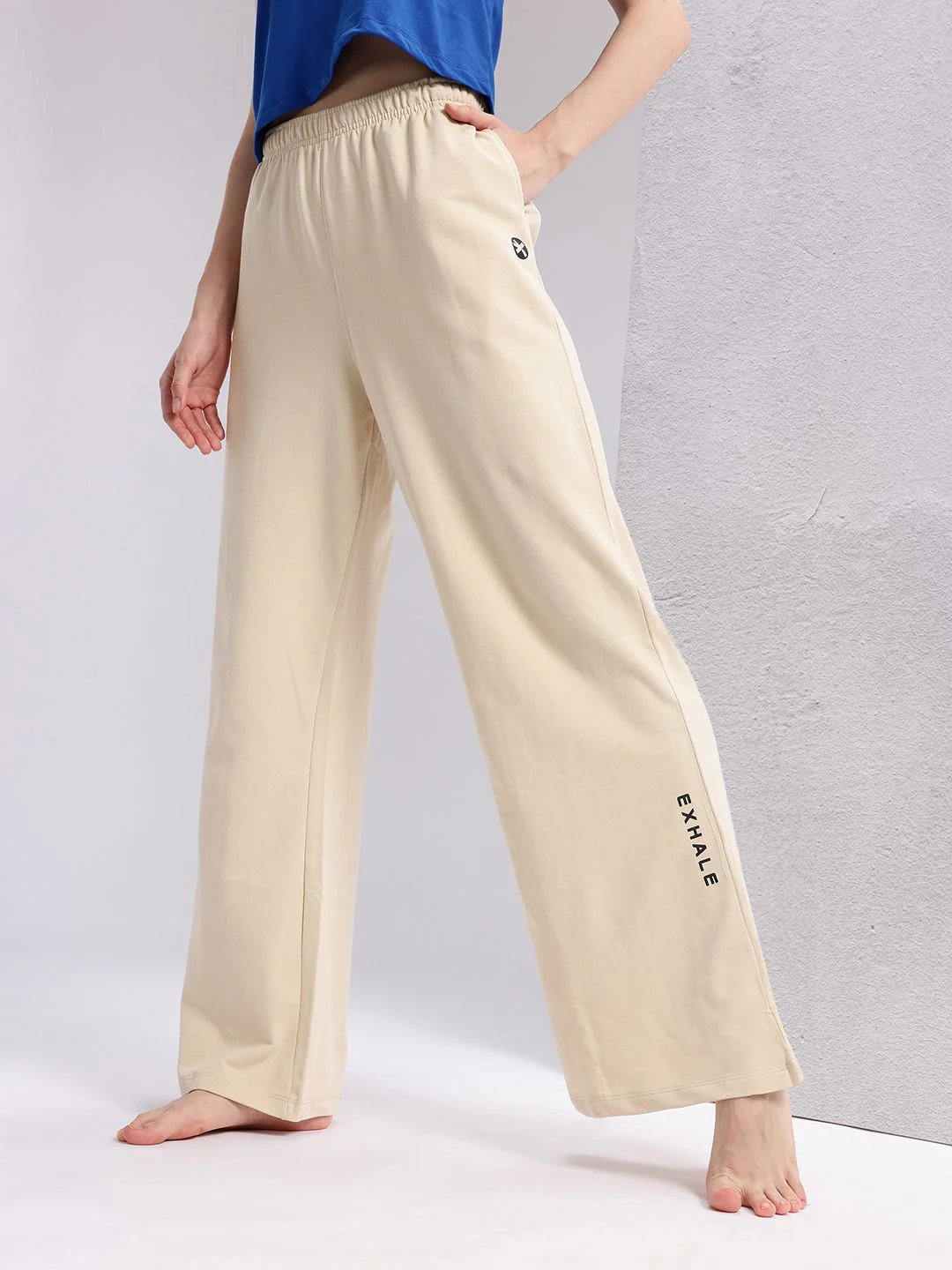 HRX by Hrithik Roshan Women Wide Leg Yoga Track Pants